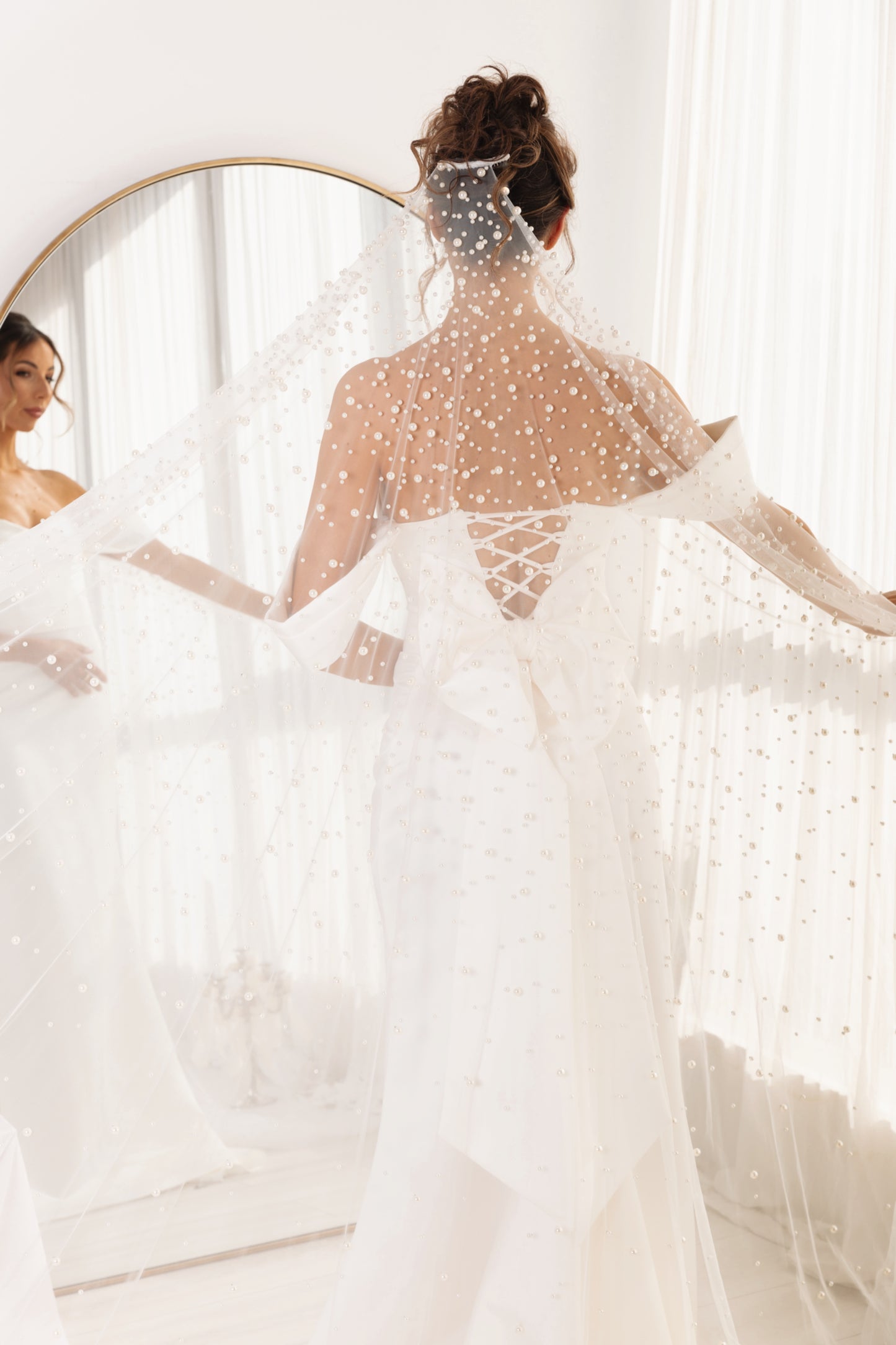 Aurora Bride - Bow Belt