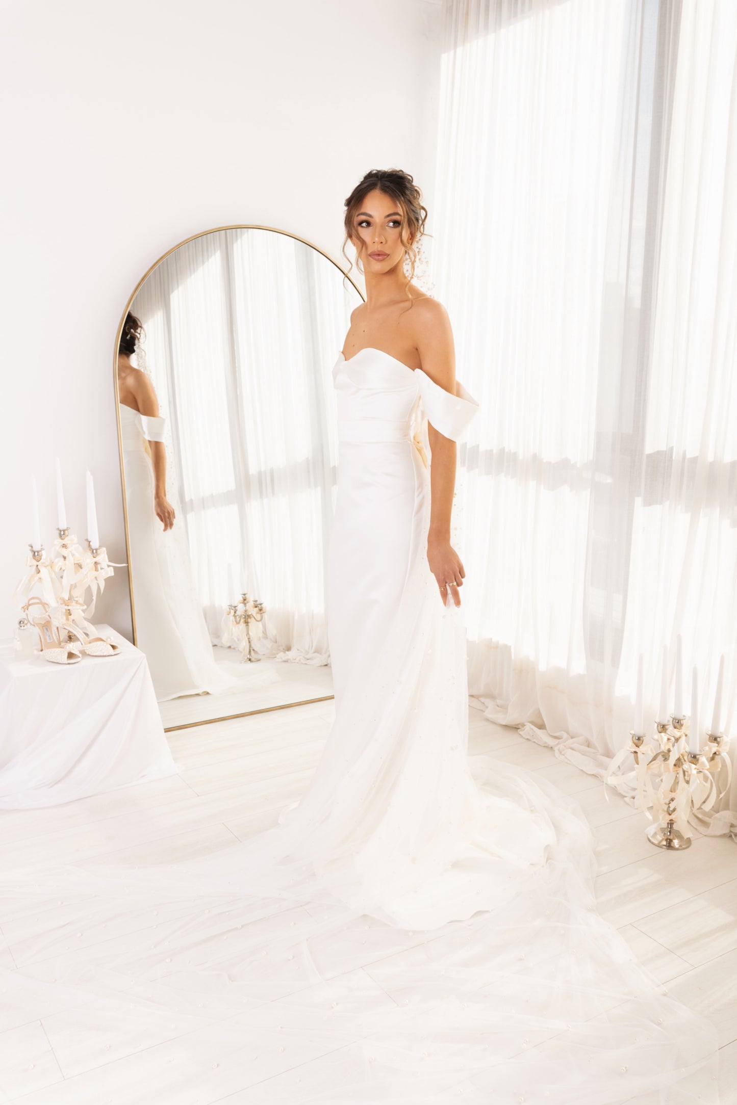 Aurora Bride - Bow Belt