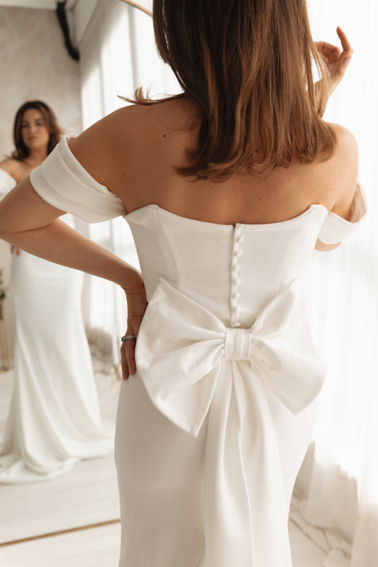 Belle Bride - Bow Belt